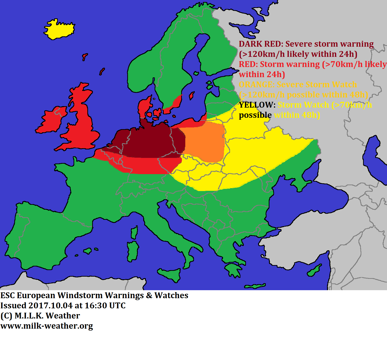 ESC European Storm Center European Windstorm Center &amp; Convective